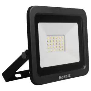 Kosnic KFLDHS10Q465-W40-BLK 10W 4000K Eco LED Floodlight - Black - 294569