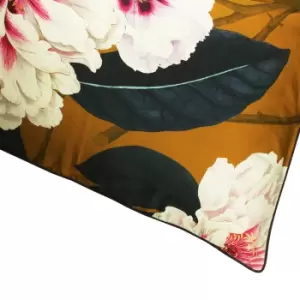 Paoletti Kyoto Floral Pillowcase Set (One Size) (Multicoloured)