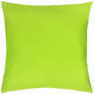 Plain Outdoor Cushion Lime / 55 x 55cm / Polyester Filled