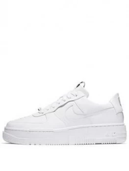 Nike Air Force 1 Pixel Trainer - White/White, Size 5, Women