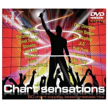 Easy Karaoke Chart Sensations CD+G and DVD Pack