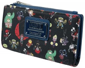 Marvel Loungefly - Marvel Characters (Chibi Design) Wallet multicolour