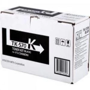 Kyocera TK570K Black Laser Toner Ink Cartridge