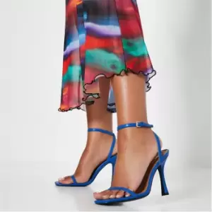 I Saw It First Barely There Strappy Heels - Blue