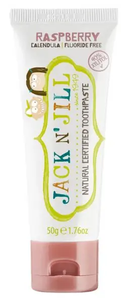 Jack N Jill Organic Raspberry Natural Toothpaste 50g