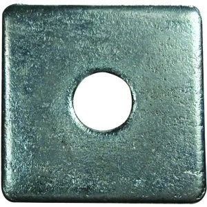 Wickes Flat Square Washers M12 Pack 4