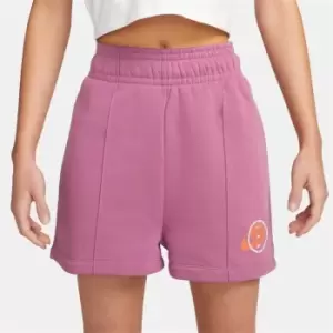 Nike Fleece Trend Short Ladies - Pink