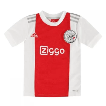 adidas Ajax Home Shirt 2021 2022 Junior - White/Red