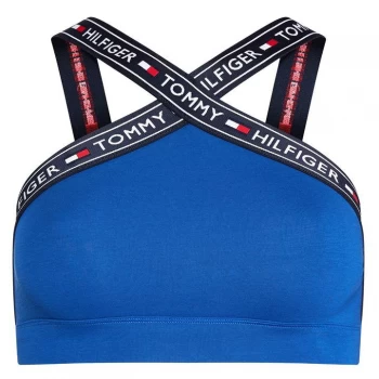 Tommy Bodywear Tommy Logo Strap Cross Bra - True Bue 425