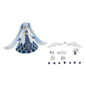 Character Vocal Series 01: Hatsune Miku Figma Action Figure Snow Miku: Glowing Snow Ver. 14 cm