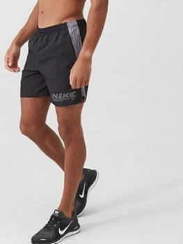 Nike Challenger 7" Bf Gx Ff Shorts - Black/Silver