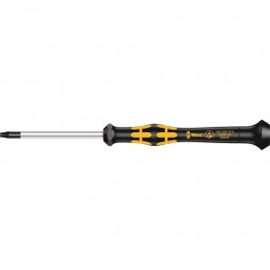 Wera Kraftform 1567 Torx HF Micro ESD Screwdriver T9 60mm