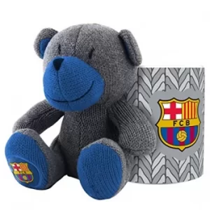 FC Barcelona Mug & Bear Set