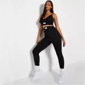 I Saw It First Reclaim Staples Rib Leggings - Black