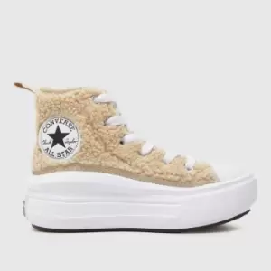 Converse beige all star hi move Junior Trainers