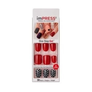 Kiss Impress Gel Fake Nails - Swept Away