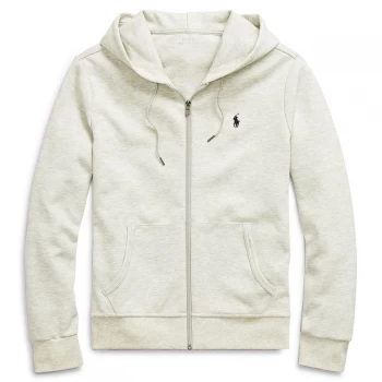 POLO RALPH LAUREN Technical Full Zip Logo Hoodie - Heather Grey