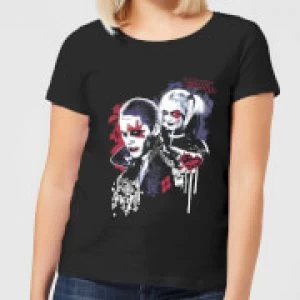 DC Comics Suicide Squad Harleys Puddin Womens T-Shirt - Black