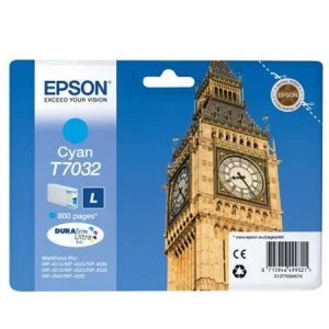 Epson Big Ben T7032 Cyan Ink Cartridge