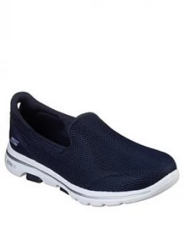 Skechers Go Walk 5 Athletic Air Mesh Slip On - Navy