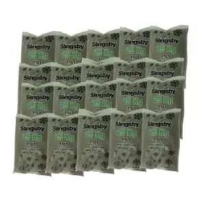 Slingsby Brown De-Icing Rock Salt 20 x 25kg Bags