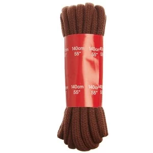 Punch Round Brown Laces - 140cm