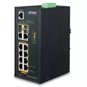 IGS-4215-8P2T2S - Managed - L2/L4 - Gigabit Ethernet (10/100/1000) - Full duplex - Power over Ethernet (PoE) - Wall mountable