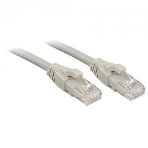 Lindy RJ-45 Cat6 U/UTP 5m networking cable U/UTP (UTP) Grey