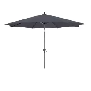 Platinum Riva 3m Round Parasol (base not included) - Anthracite Grey