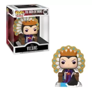 Disney Villains Snow White and the Seven Dwarfs Evil Queen on Throne Deluxe Funko Pop! Vinyl