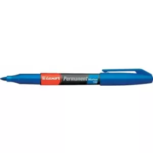 Luxor - Permanent Marker Bullet Tip Blue (Pack-10)