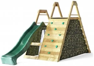 Plum Climbing Pyramid Wooden Play Centre.