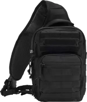 Brandit US Cooper Sling Backpack, black, black, Size One Size