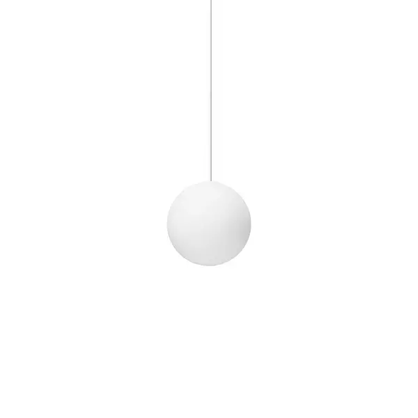 Mapa Bianco Globe Pendant Ceiling Light White