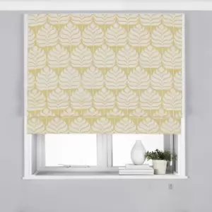 Paoletti Horto Roman Blind (60in x 54in) (Ochre Yellow)