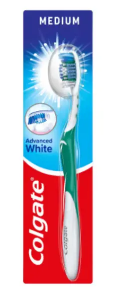 Colgate Advanced White Medium Toothbrush