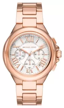 Michael Kors MK7271 Camille Rose-Gold Toned Womens Watch