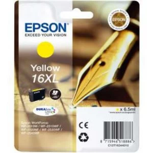 Epson Pen and Crossword 16XL Yellow Ink Cartridge