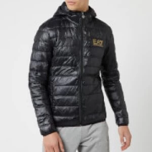 Emporio Armani EA7 Train Core ID Down Padded Jacket Black Size M Men