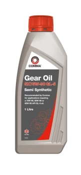 SX75W-90 GL-5 High Performance Gear Oil - 1 Litre SX1L COMMA