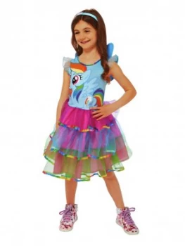 My Little Pony Rainbow Dash Fancy Dress Costume 5 6 Years