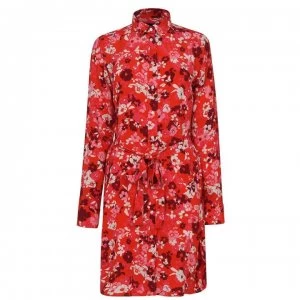 Gant Gant Bouquet Shirt Dress - 667 LAVA RED