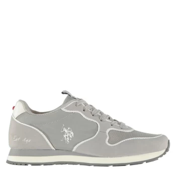 US Polo Assn Hayley Runner Trainers - Grey