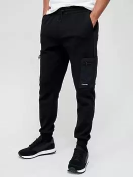 Calvin Klein Tech Repreve&reg; Comfort Joggers - Black, Size L, Men