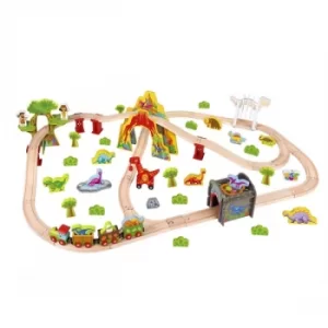 Wooden Large Dinosaur Train Playset