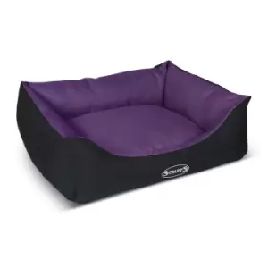 Scruffs Expedition Medium Box Pet Bed - Plum