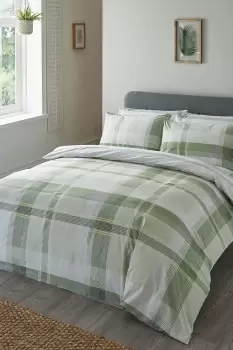 Garden Check Duvet Set