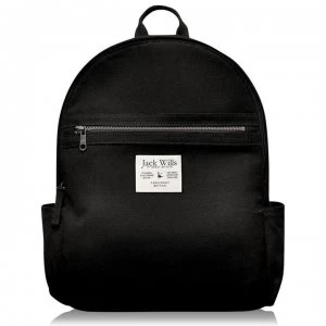 Jack Wills Portbury Backpack - Black