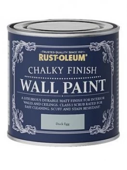 Rust-Oleum Chalky Wall Paint Duck Egg 125Ml