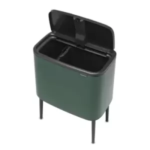 Brabantia Bo Touch Bin 11+23 Litre Pine Green